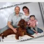 Und Diva freut sich auch über das neue Familienmitglied.