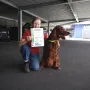 Kashmir besteht bei K9 die grüne Prüfung...BRAVO