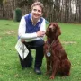 Auch mit Frauchen Katrin besteht Quiana die Begleithundeprüfung!!!
