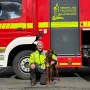 Jaro nach erfolgreichem Training