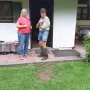 auch unser Jägerfreund Arnold besuchte uns