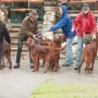 Aufstellung zum Gruppenfoto.
