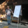 Dipl. Heilpraktiker Erwin Wagner beim Vortrag erste Hilfe beim Hund.