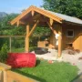 Unsere "Villa"; traumhaft! Wer hat das schon...))) Wir schon, sind ja Gebirgsjäger!