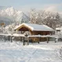 Das ist unser Schloss im Winter. 